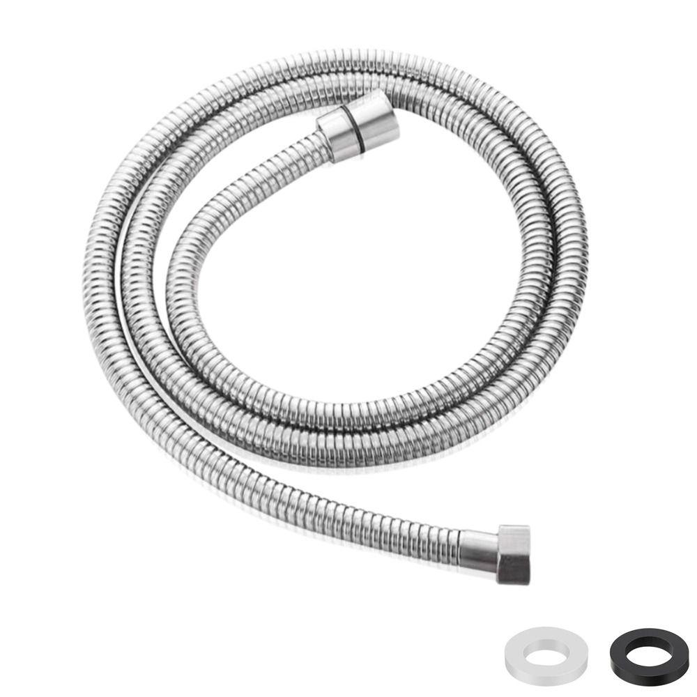 Large Bore Shower Head Hose Stainless Steel Shower Extension Tube High Pressure Shower Hose  Home