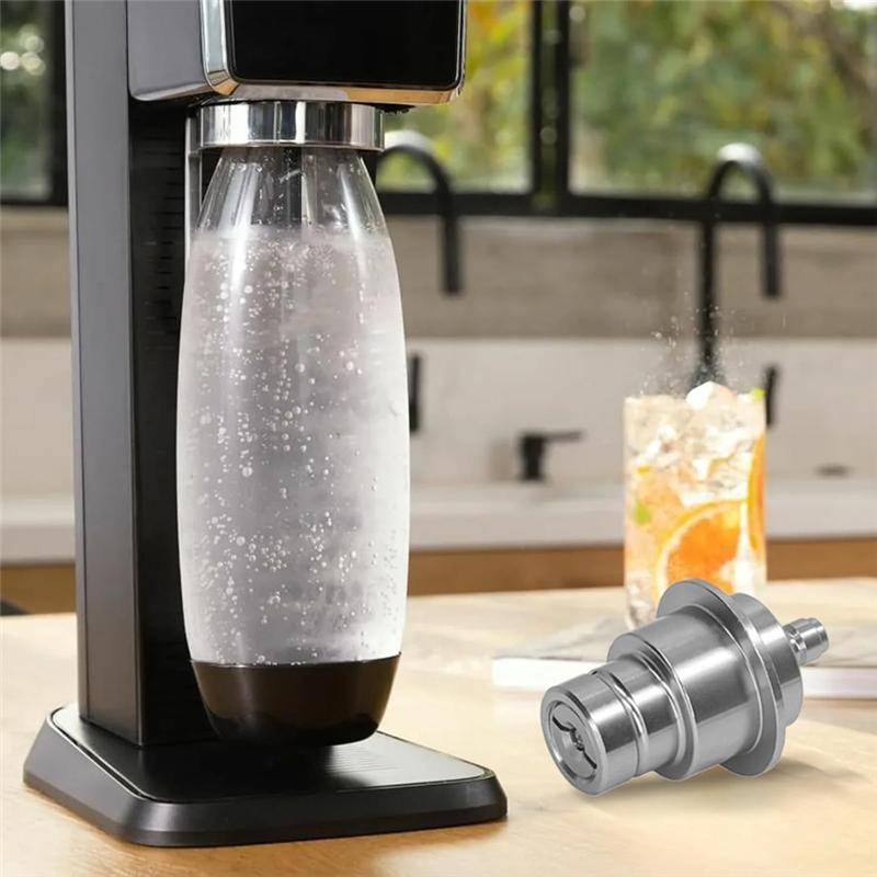 B-Est 2PCS CO2 Quick Adapter For Soda Machine CO2 Cylinder Quick Connect For Sodastream Soda Water Maker Machine