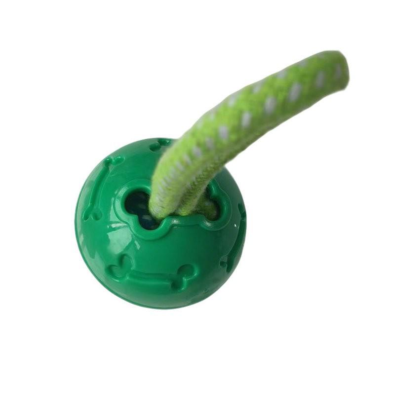 TPR Rubber Treat Dispensing Puzzle Ball for Large Dogs