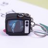 Mini Tv Keychain Horror Atmosphere Mini Tv Keychain Pendant Simulation Tv Pendant Bag Pendant
