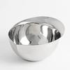 Pearl Metal At Aqua HB-4143 Rimmed Bowl, 12cm, Stainless Steel, Dishwasher Safe
