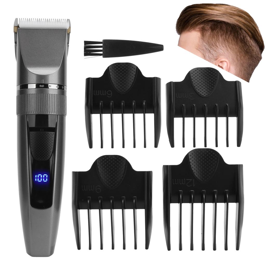Electric Hair Clipper Oil Head Men Hair Trimmer Professional Barber Hair Cutting Machine