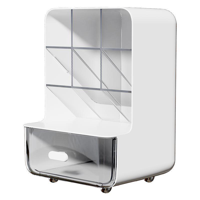 Angled Pen Holder Desk Organizer - Large Capacity