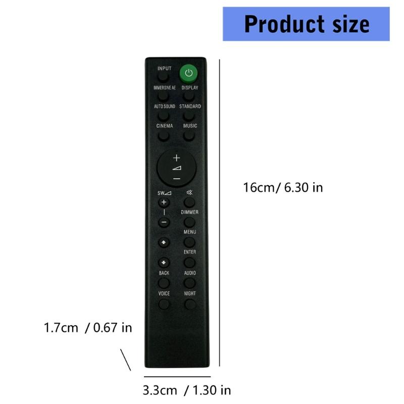 High Sensitivity Remote Control RMT-AH507U Remote Controller Replacement For Home Theater Soundbar