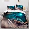 Mysterious Tarot Duvet Cover Set with Pillowcase Queen King Size Polyester Comforter Cover Fortune-Telling Element Tarot Card