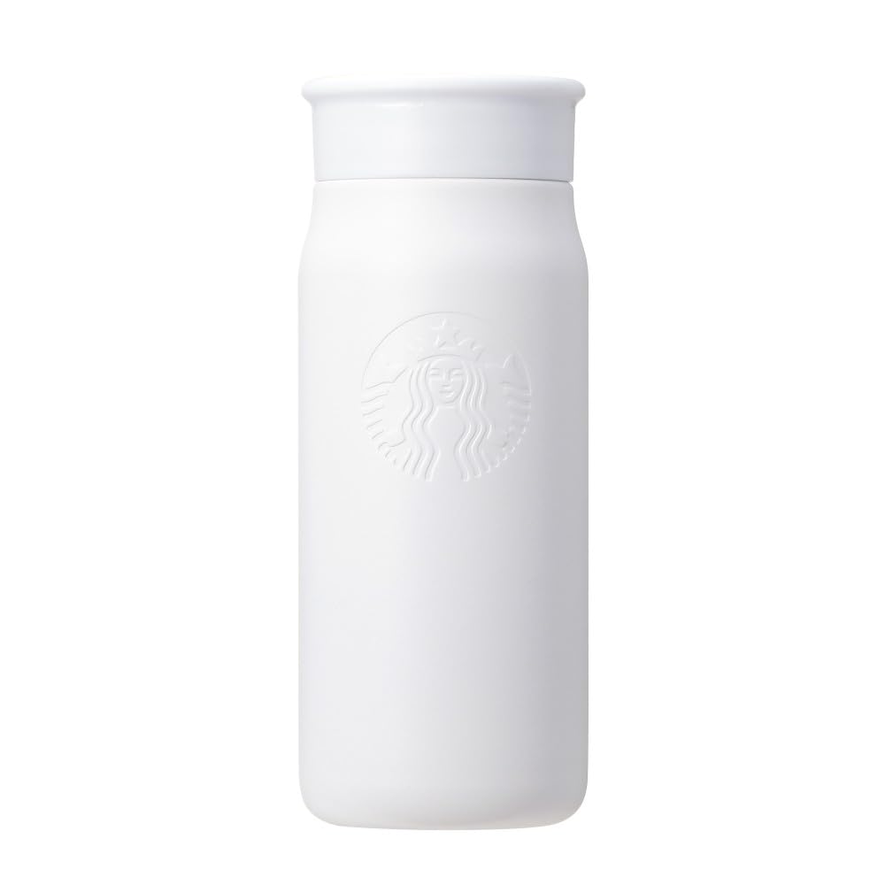 

Starbucks Recycled Stainless Steel Mini Bottle, Matte White, 355ml