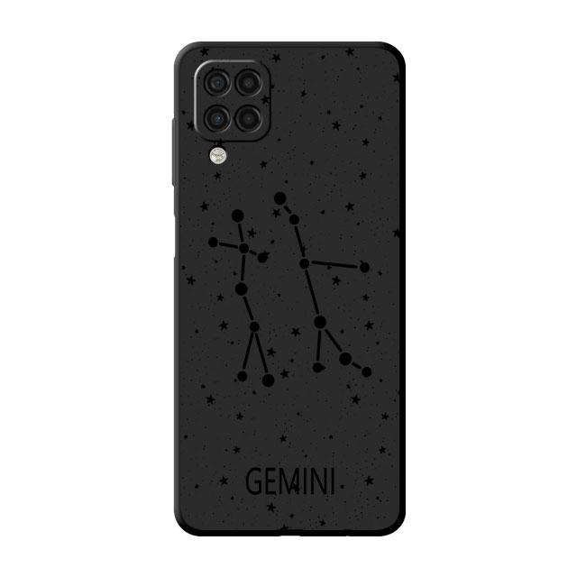 Custodia Dodici Costellazioni Per Samsung Galaxy A52 A12 A32 A51 A21s A71 A13 A53 A22 A31 A72 A03 A02s A41 Guscio Nero per Telefono
