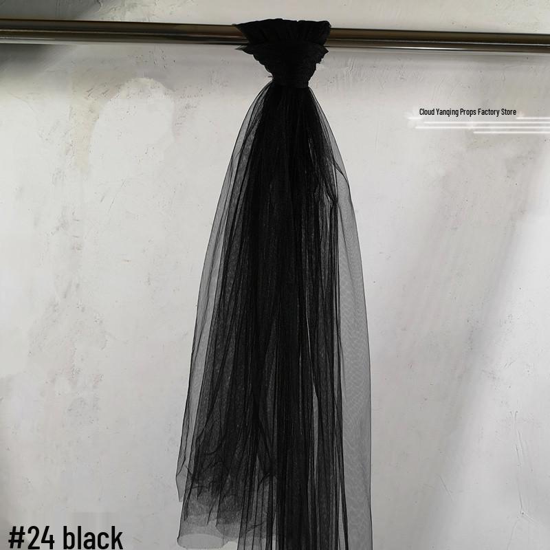 High-Density Swiss Organza Yarn Wedding Decor Fabric: Table Runner, Ceiling Drapes, Chair Sash Props