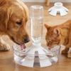 Anti-Slip Cat Water Bowl Anti Overturning Automatic Pet Feeder  Indoor Outdoor Use