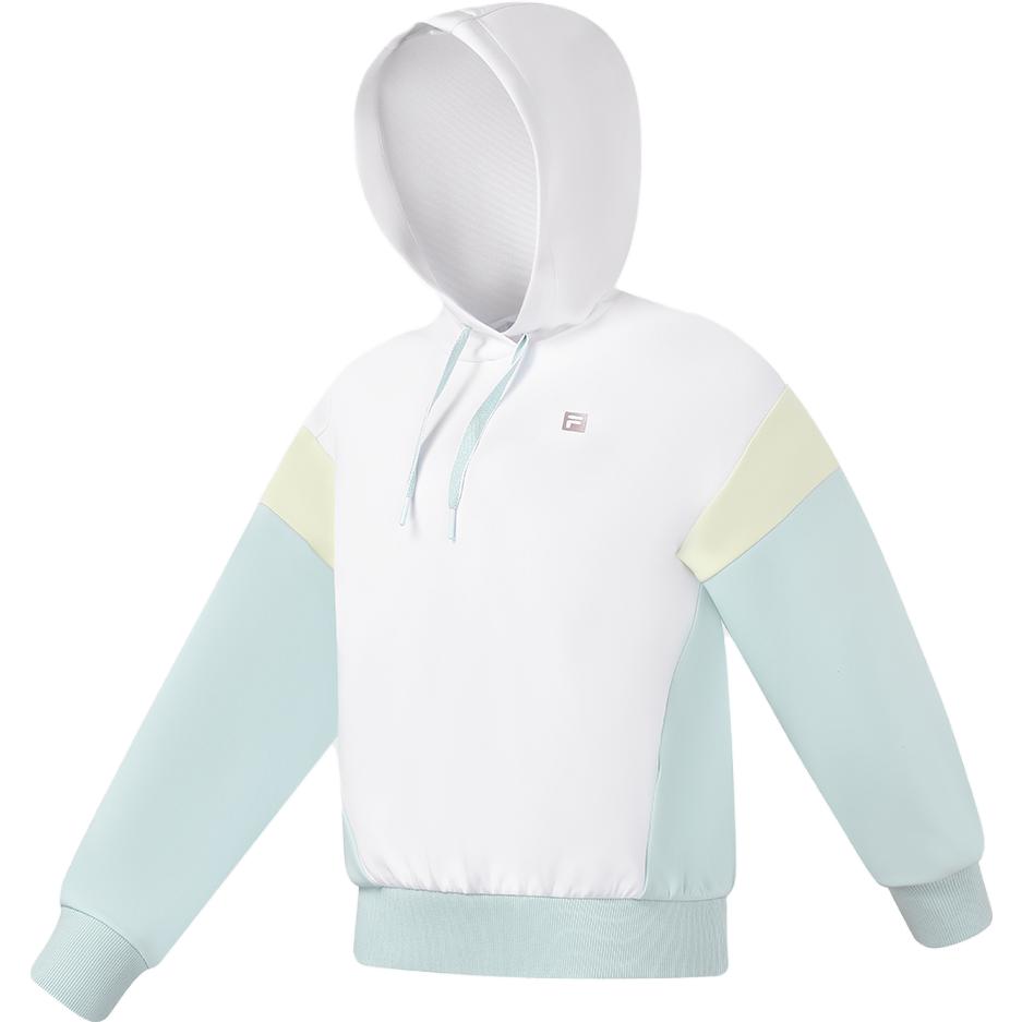 New FILA Sweatshirt Women's Cloud White A11W331202F-WT