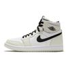 Air Jordan 1 High Zoom Comfort Light Bone Women Sneakers Cream Sea-Glass Black CT0979-002