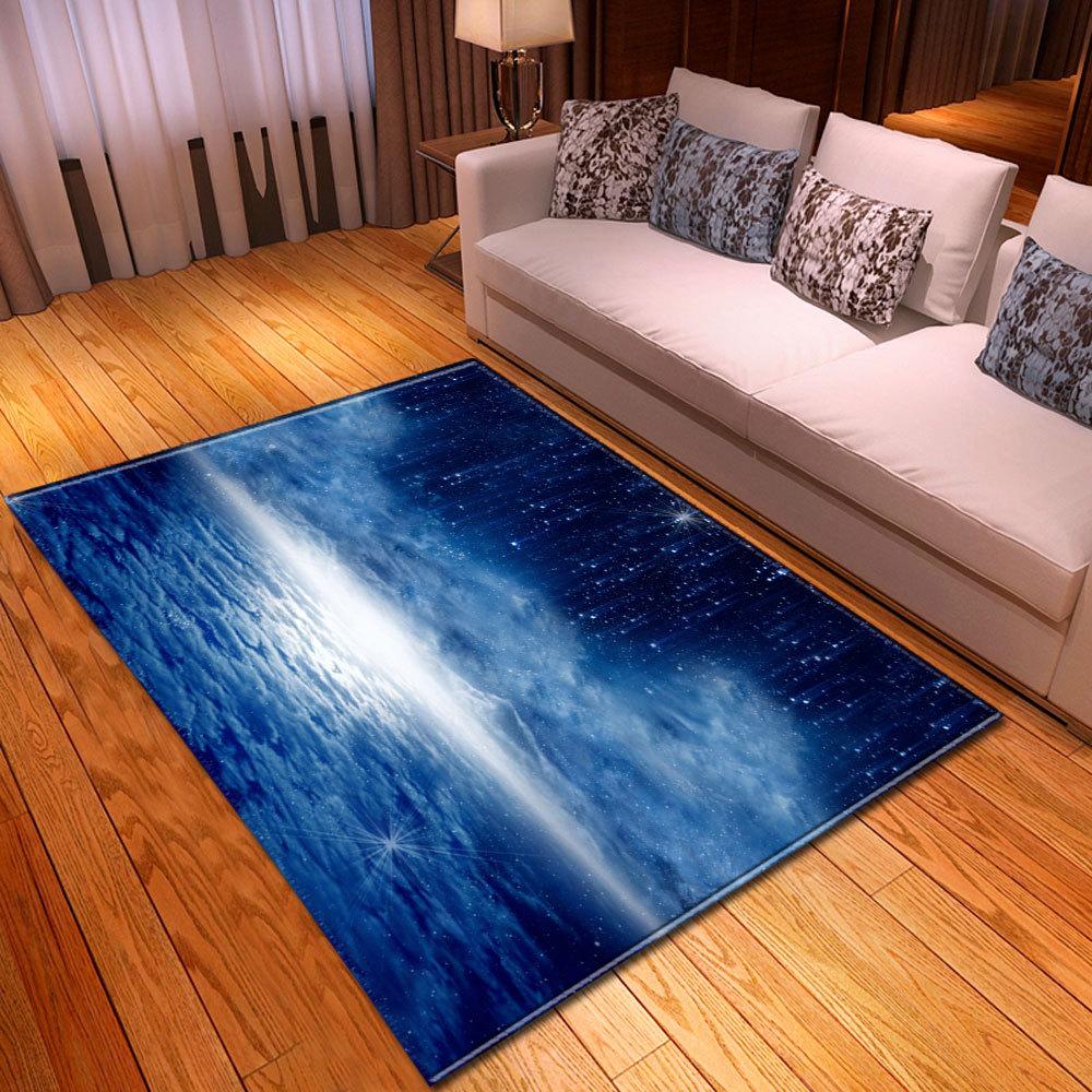 Simple Starry Sky Living Room Carpet Bedroom Dining Room Floor Mat Pattern Size