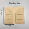 Fromthenon Transparent Traveler's Notebook Shell for Midori Planner Standard Filler Paper Storage Folder Cover School Stationery
