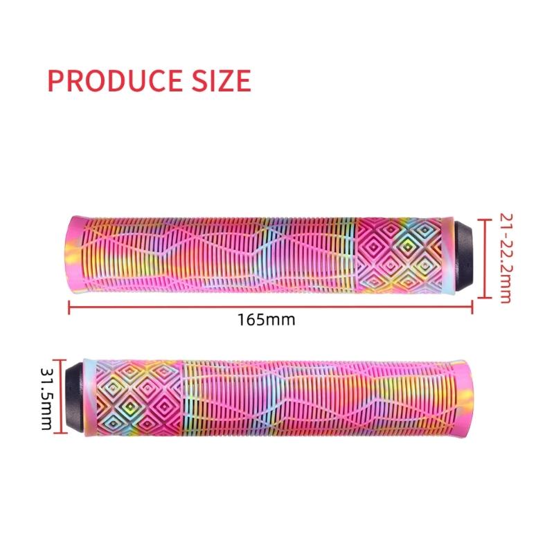 2lots Colorful Bicycles Handlebars Grip Durability Replacement Bike Grip Enhancing Safety and Comfortable