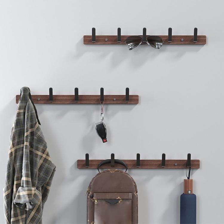 Various Hook Elegant Coat Rack for Wall Mounting Designs for Efficient Use in Bedrooms and Kitchens Storage Solution
