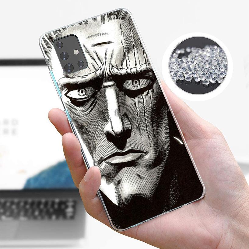Anime One-Punch Man Phone Case For Samsung Galaxy A52 A32 A22 A12 A51 A31 A50S A30S A20S A10S Note 20 Ultra 10 Plus S10 A72 A71