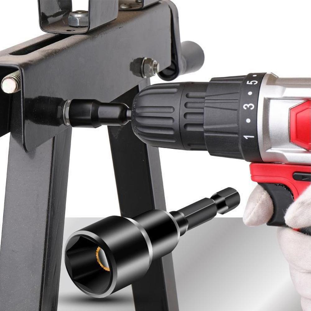 Deep Socket 6-19mm Adapter Chrome Plated Hex Wrench Heads