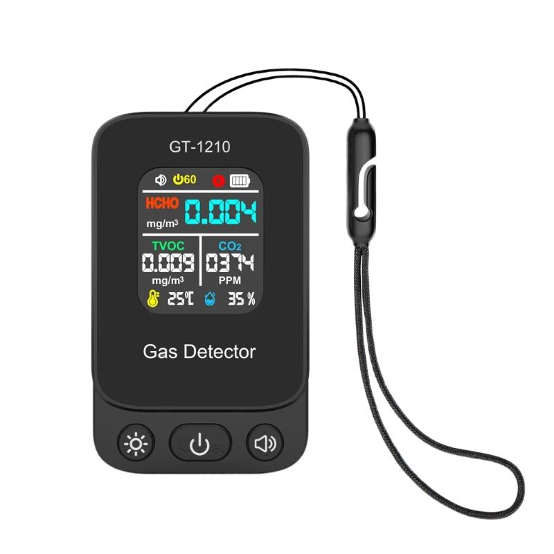 Professional Gas Detection Device For Households Visual LED Indicators Sound Alerts Wall Mount Design