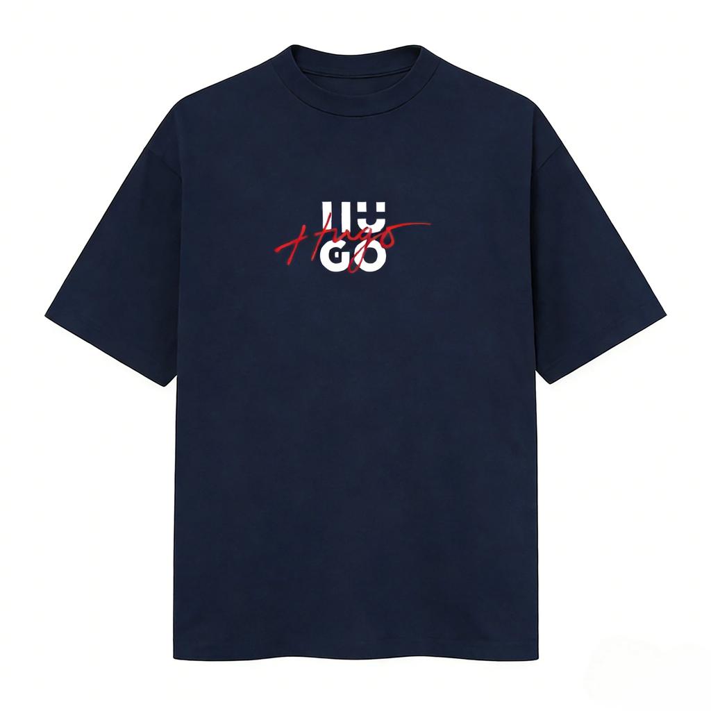 Summer 2026 Pure Cotton High-end Retro Trend Personalized Short Sleeved Loose Casual Top Men's T-shirt Family Matching Kids Top
