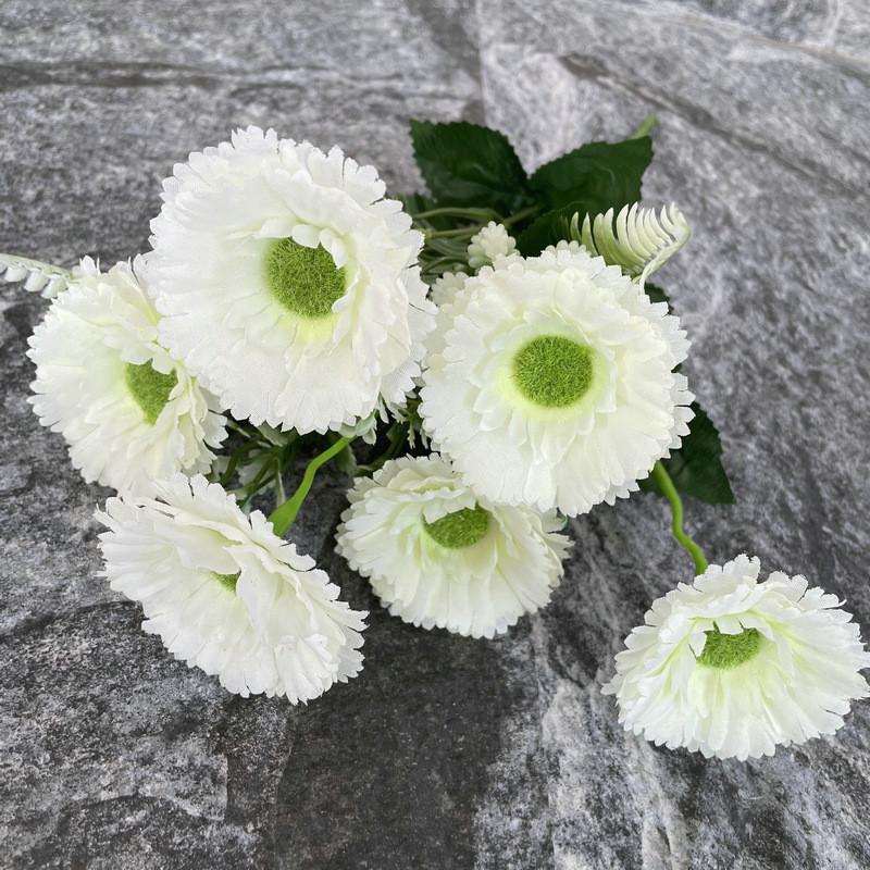 Chrysanthemum Flower Artificial Wedding Hotel Restaurant Decoration Desktop