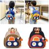 Cartoon Kids Excavator Lightweight Backpack For School And Outdoor Activities
