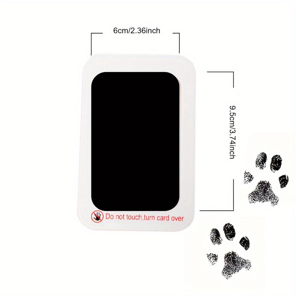 Pet Paw Print Kit – Non-Toxic Ink for Dog, Cat & Baby Handprint, Memory Frame Keepsake Gift