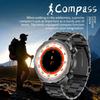 GPS Track Smart Watch AMOLED Screen Always Show Time Sports Fitness Heart Rate IP68 Waterproof Compass Call  New Smartwatch