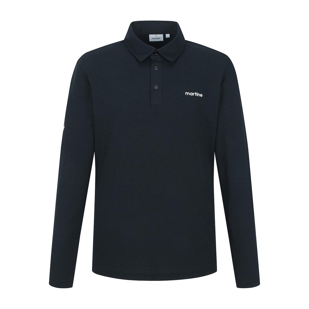 MARTINE GOLF Argyle Print Polo Shirts_Navy (Men)