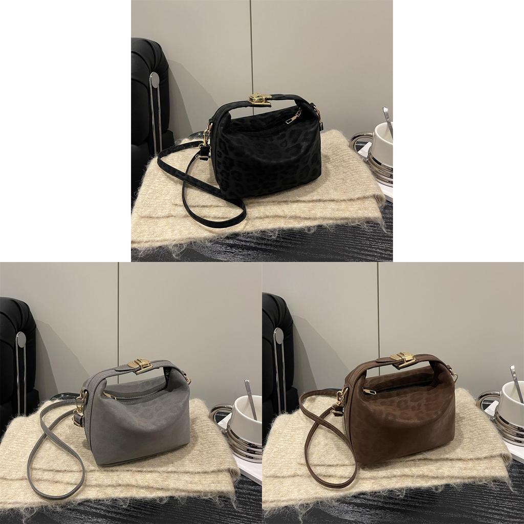 Fashionable Womens Crossbody Bucket Bag Made Of Pu For Casual Outings