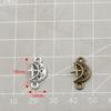 10x18mm Natural Moon Star Alloy Charm Connector for DIY Jewelry