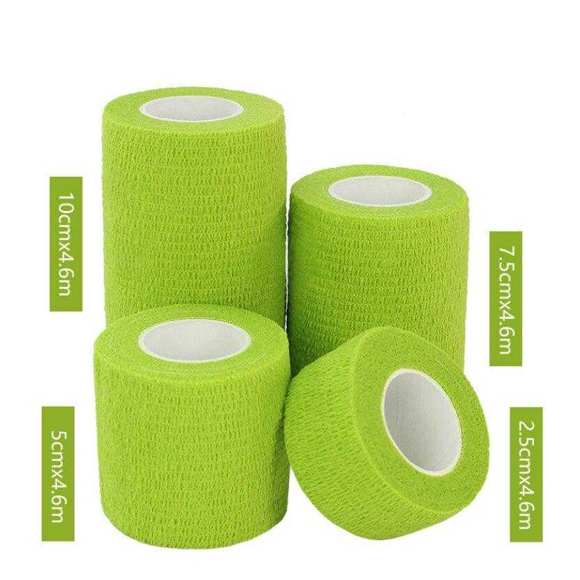 4.6M Sport Tape Waterproof Self Adhesive Elastic Bandage Muscle Tape Finger Joints Wrap Bandage Nonwoven Cohesive Bandage