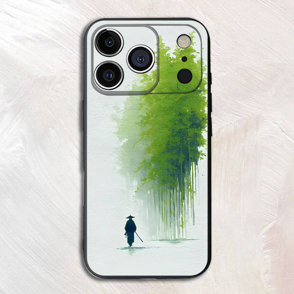 A Lone Wanderer s World Silicone Phone Case For iPhone 17,16,15,14,13,12 X XS Plus Pro Max Shockproof Soft Cover iPhone17promax