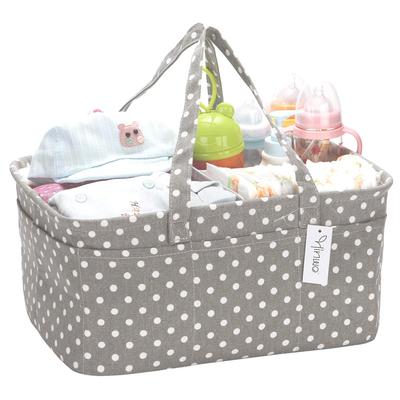 Hinwo Diaper Storage Diaper Baby Supplies Storage Preparing for Baby Gift Bag, Pouch, Case, Basket, Bag, Box, Foldable, Baby, Baby's Arrival, (Gray