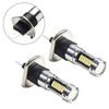 2Pcs H1 LED Fog Light Bulbs Kit 6000k 50W Exterior Car Headlight High Low Beam White Lamp Car Headlight Bulb DC 12V To 24V
