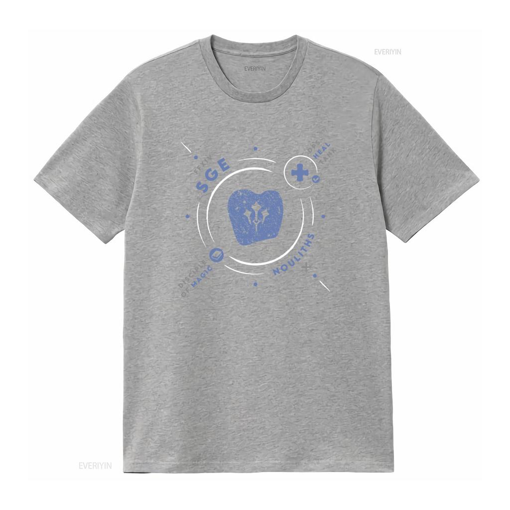 Sge Life Ffxiv Inspired Sage Healer Job Ff14 Mmo Gamer T Shirt For vintage Washed homme Stylish fashion graphic Stretched