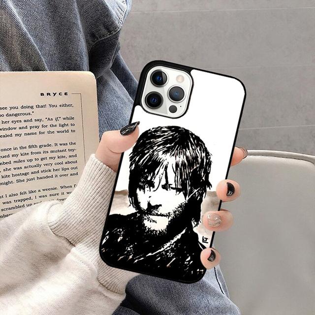 Daryl Dixon Wings Zombie Phone Case Back Cover for IPhone 18 17 Air 16 15 14 13 11 12 Pro Max Plus Shell Coque