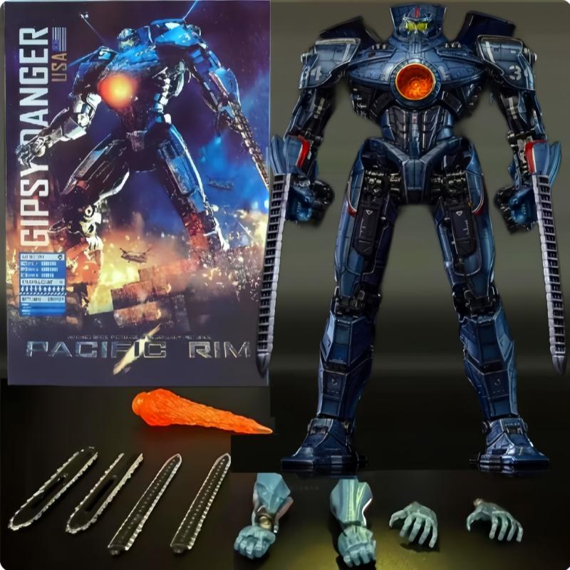 Neca Pacific Rim Mech Modell Cherno Alpha Mobil Leuchtendes Dekorationsobjekt Sammlung Handgemachtes Jungen Spielzeug Roboter Geburtstagsgeschenke