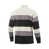 Li Ning Wade Series Striped Color Block Pullover Long Sleeve Polo Shirt Men Tops APLV409-1