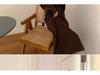 Hepburn Style Black Waist-Cinching Slim Long Dress - Classic Versatile Autumn/Winter Korean Shirt Collar Dress for Women