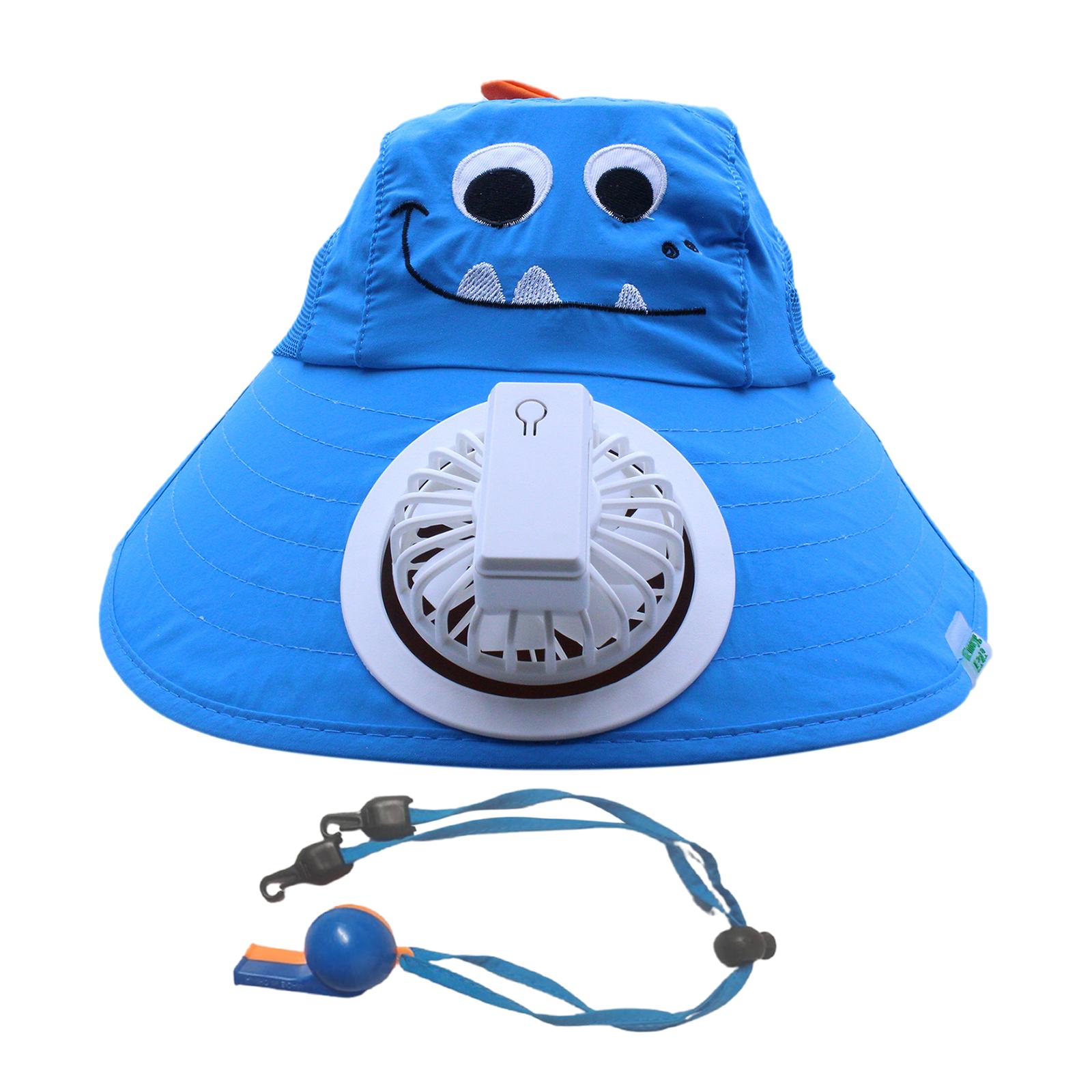 

Fan Visor Hat Portable Breathable Rechargeable Cap Beach Hat Sun Visor Hat with Fan Sun Hat Fan for Kids Holiday Camping Fishing