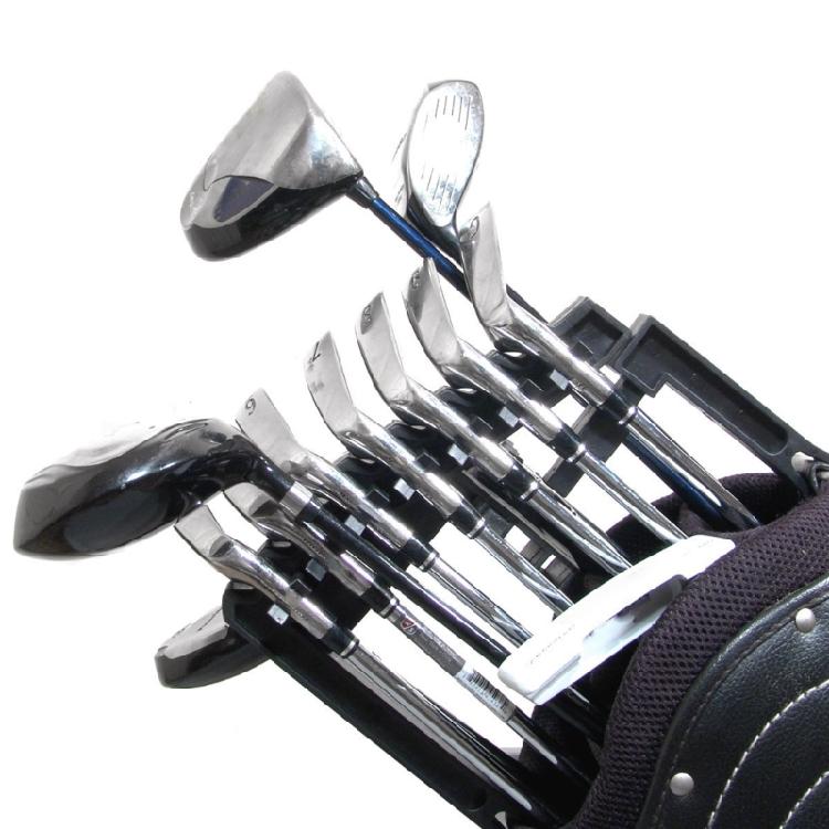 AntiShake Golf Irono Clubs  Holder Golf Clubs  Shafts Stand 9 Iron Clubs Holder