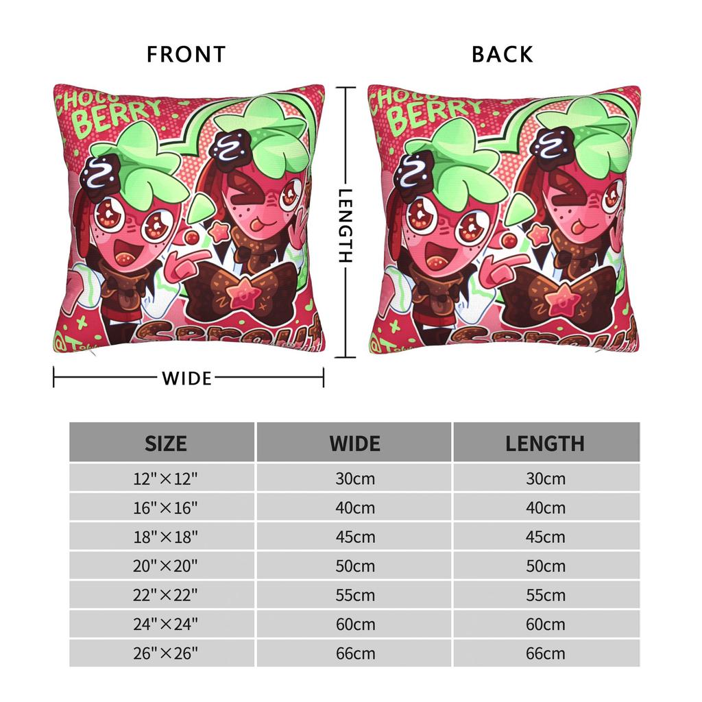 Game D-Dandys World Pillow Case Custom Pillow Cover Fashion Pillowcases For Sofa Home Decoration