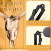 Deer Mount Hanger European Mount Skull Hangers Wall Mount Bracket Kit Black Skull Hooker With Easy Installation Kits