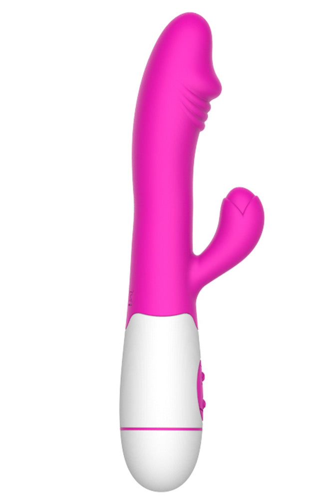 Vibromasseur Rabbit Rose Avec Gland 30 Programmes Cr Va001 Pnk