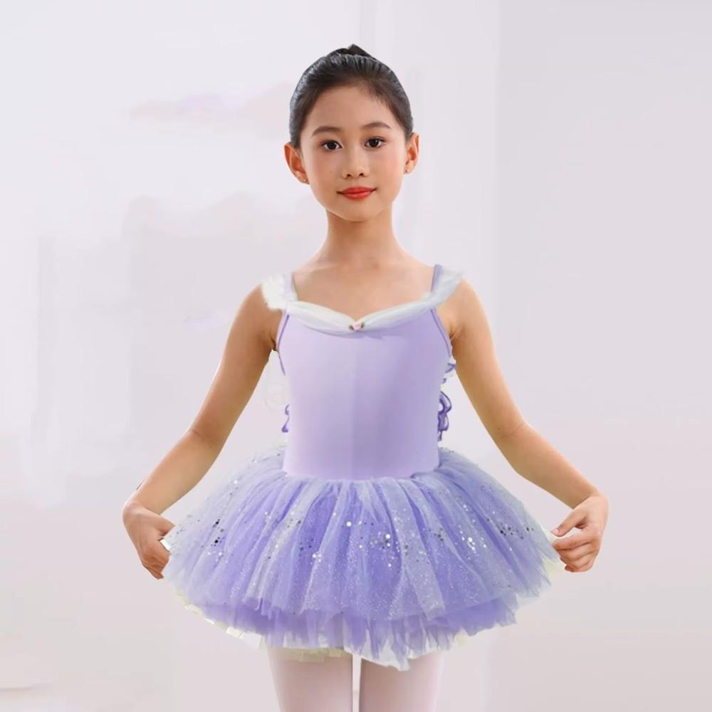Chiffon Skirt Ballet Leotards Camisole Style Dance Costume Fashion Ballerina Tutu Dress Practice