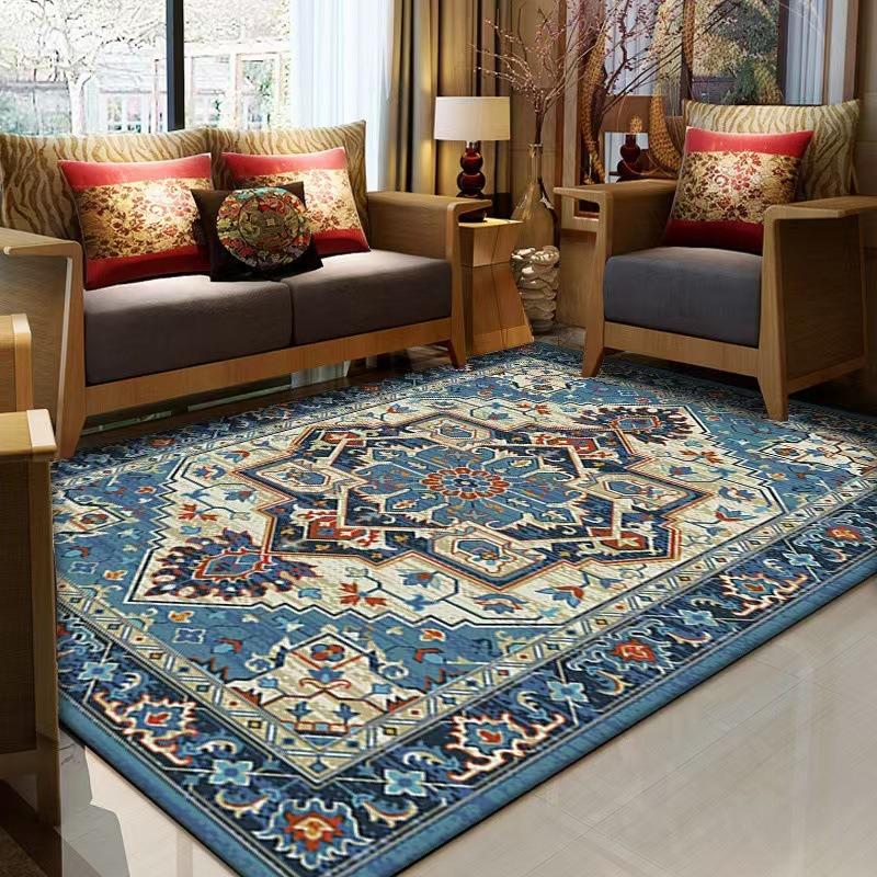 Vintage Persian coffee table carpet Living room, bedroom carpet, bay window carpet