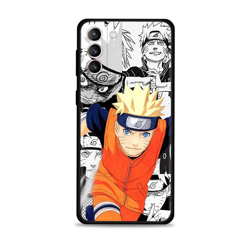 Etui na telefon do Samsung Galaxy S22 S21 S20 Ultra FE S10 S9 Plus S10e S8 uwaga 20Ultra 10Plus etui na telefon komórkowy Naruto Evolution