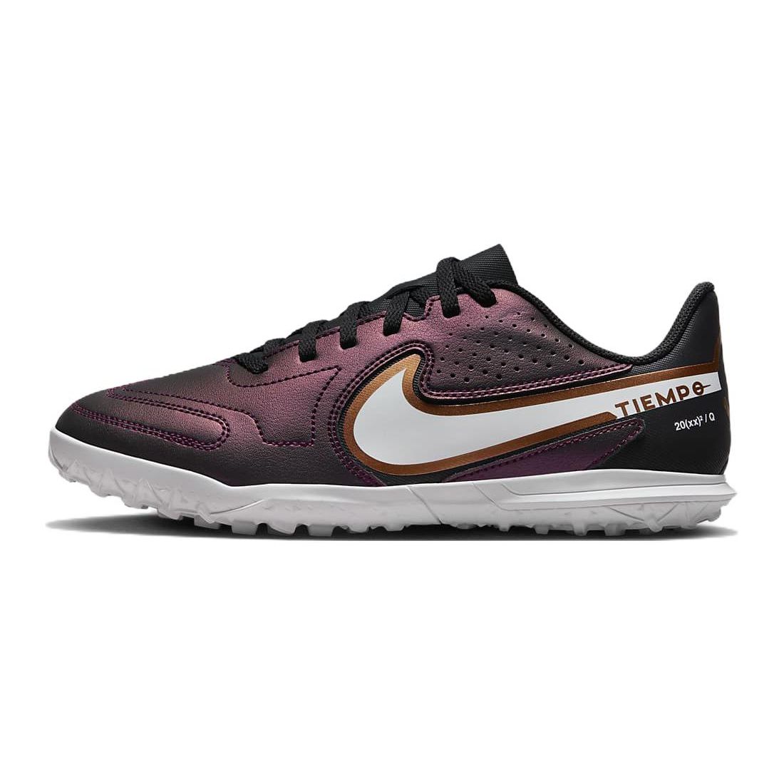 

Nike Tiempo Legend 9 Club TF Low Top Kids Soccer Shoes Kids Soccer Shoes Purple White DR6071-510 37.5
