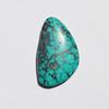 Natural Tibet Turquoise Cabochon - Unique Gemstone 51 Carats, 45x27x6.6 MM Triangle Shape