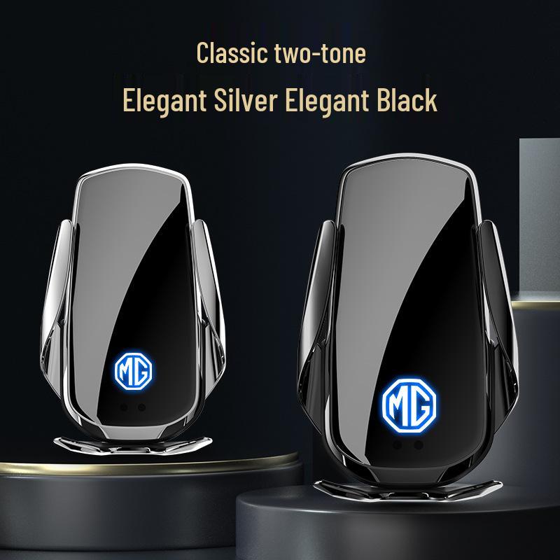 Compatible MG Car Wireless Fast Charging Phone Holder for MG3, MG6, ZS, EZS, HS, ONE Models.